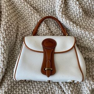 Vintage Dooney & Bourke Cream Top Handle Bag